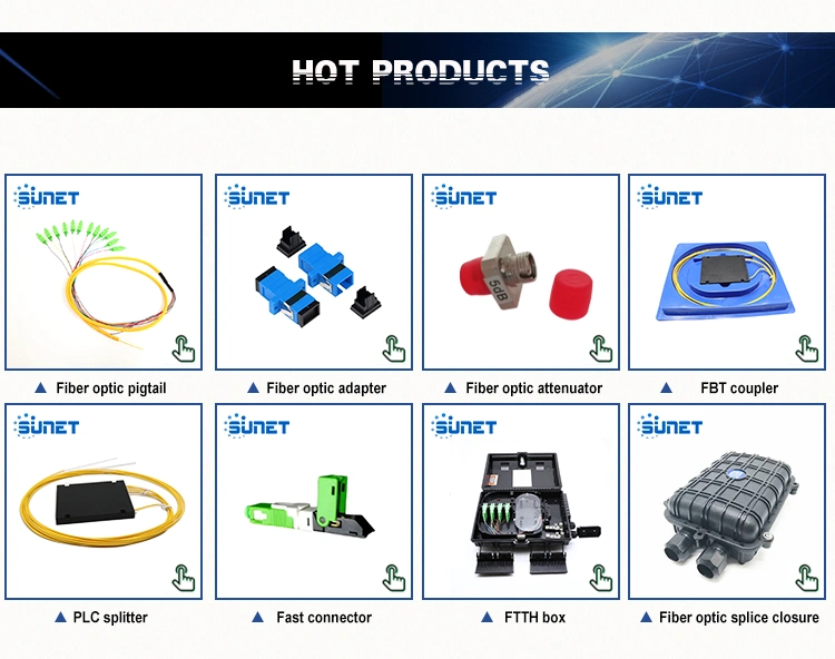 FTTH Solution Communication Cable Sc Upc APC Sm Sx Fiber Optic Patch Cord